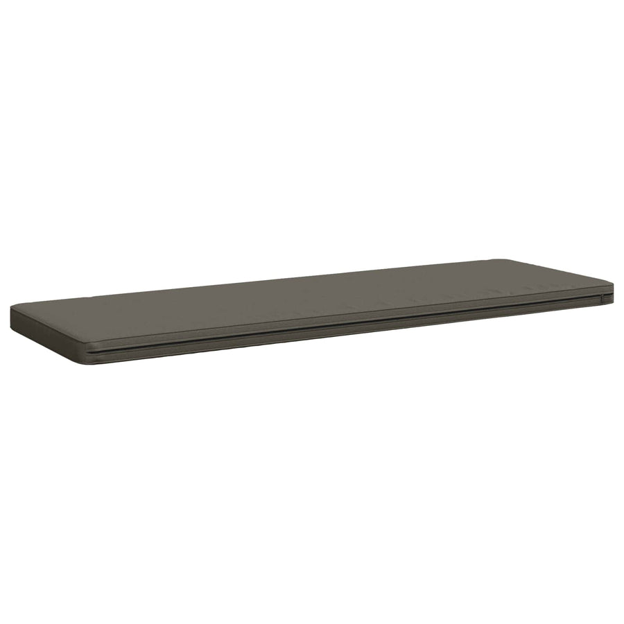 1-delig Bankkussen VUGHT 100% Polyester Grijs 160 x 50 x 5 cm
