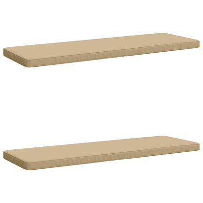 2-delige Bankkussens VUGHT 2 st 100% Polyester Beige