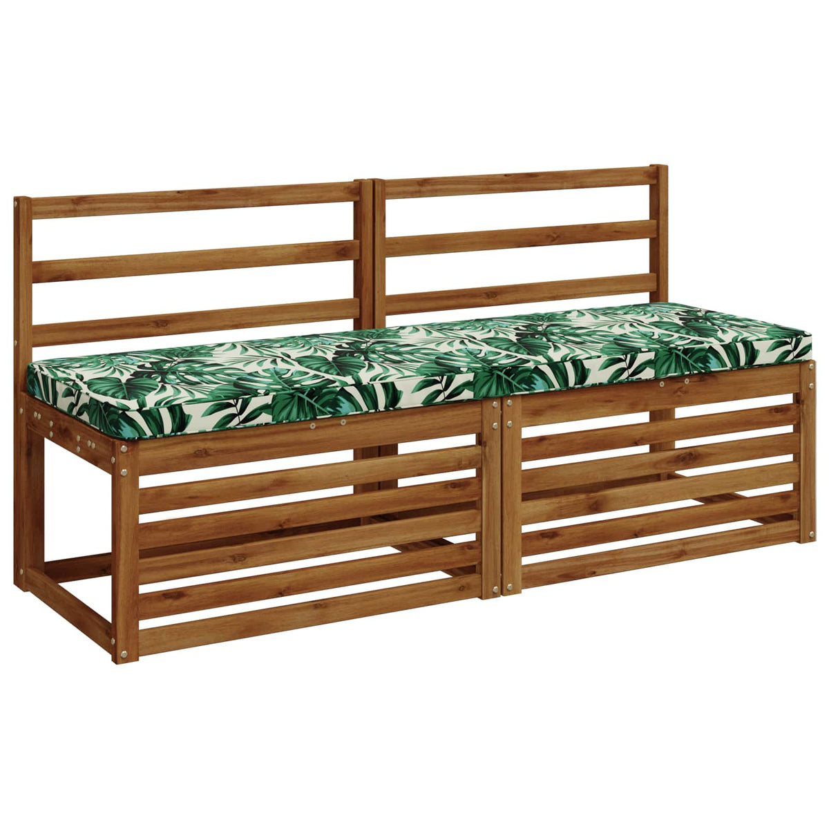 2-delige Bankkussens VUGHT 2 st 100% Polyester Bladpatroon