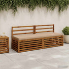 Bankkussen 170x50x5 cm polyester zand