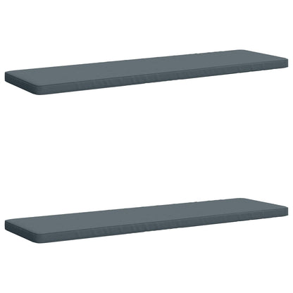 2-delige Bankkussens VUGHT 2 st 100% Polyester Blauw