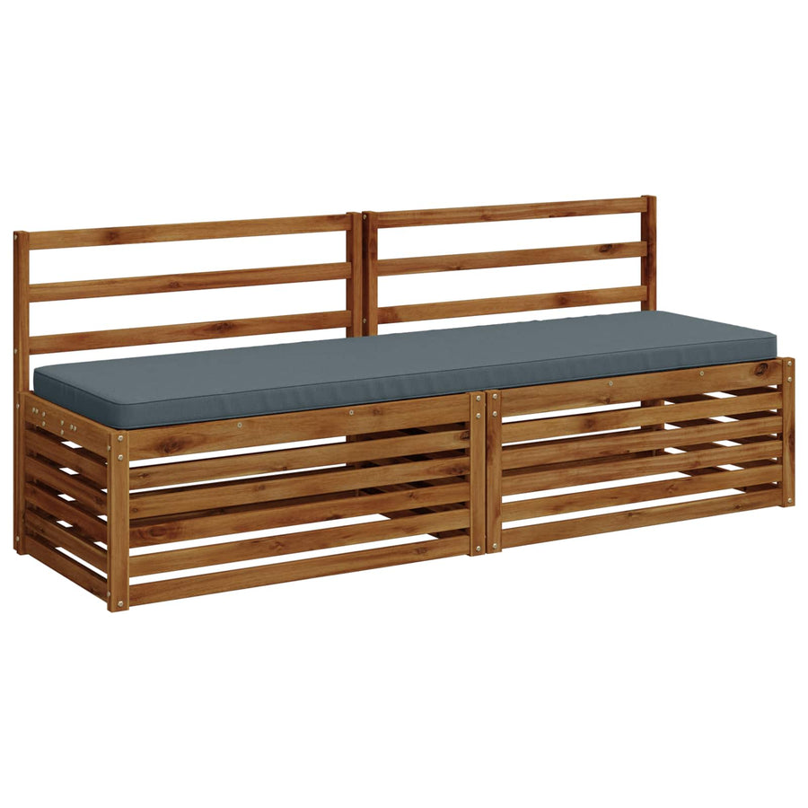2-delige Bankkussens VUGHT 2 st 100% Polyester Blauw