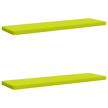2-delige Bankkussens VUGHT 2 st 100% Polyester Helder groen
