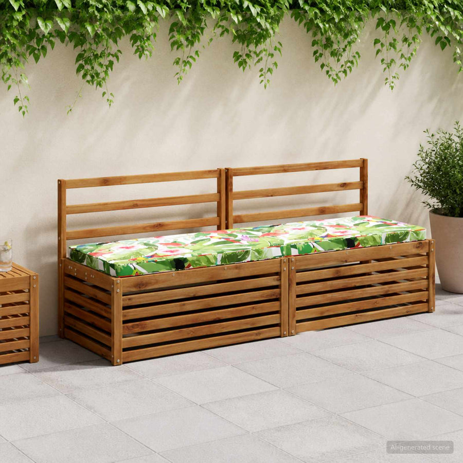2-delige Bankkussens VUGHT 2 st 100% Polyester Meerkleurig