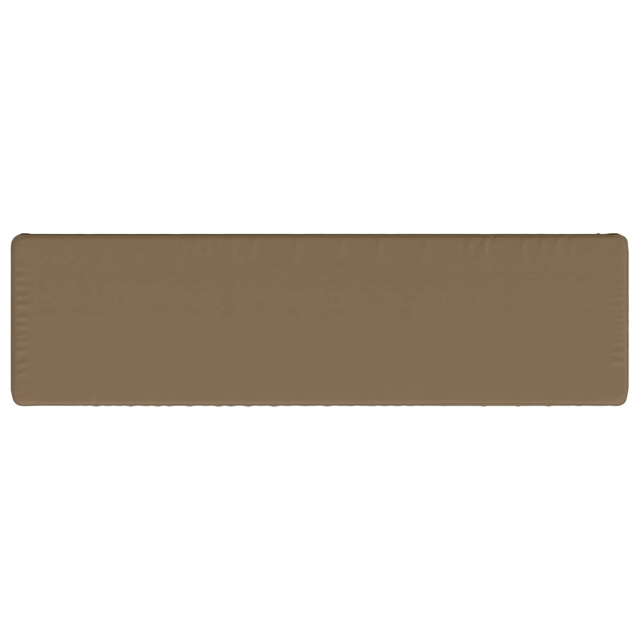 2-delige Bankkussens VUGHT 2 st 100% Polyester Taupe