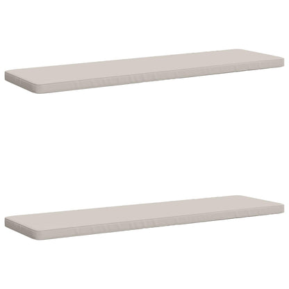 2-delige Bankkussens VUGHT 2 st 100% Polyester Wit
