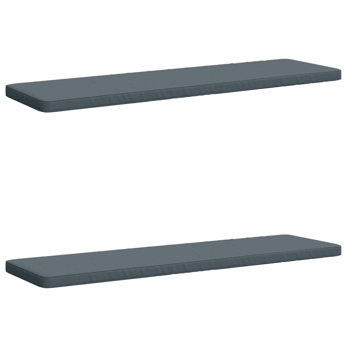 2-delige Bankkussens VUGHT 2 st 100% Polyester Blauw