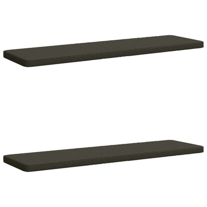 2-delige Bankkussens VUGHT 2 st 100% Polyester Antraciet