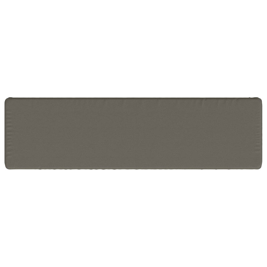 1-delig Bankkussen VUGHT 100% Polyester Grijs 180 x 50 x 5 cm