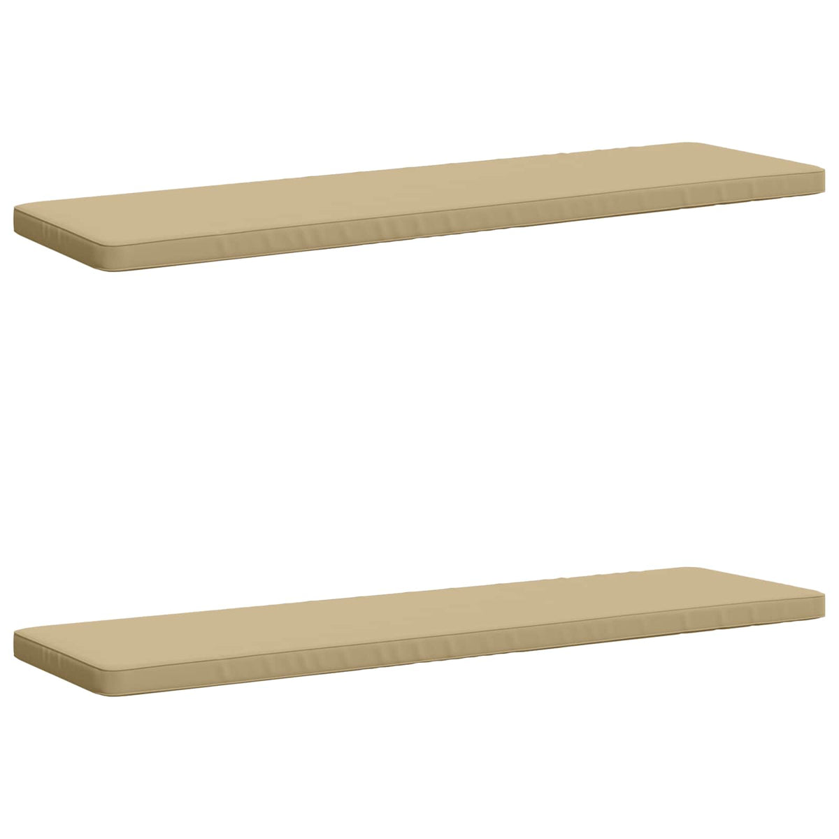 2-delige Bankkussens VUGHT 2 st 100% Polyester Beige