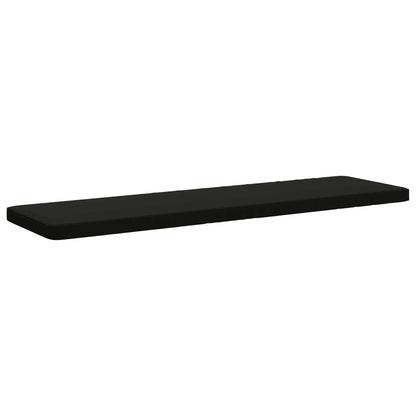 1-delig Bankkussen VUGHT 100% Polyester Zwart 180 x 50 x 5 cm