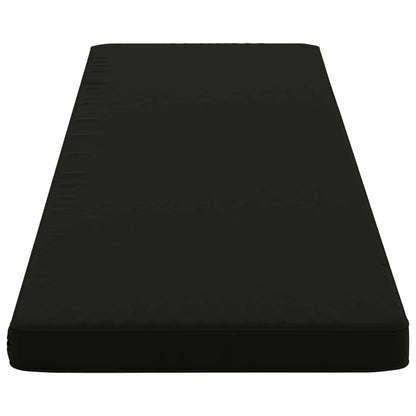 1-delig Bankkussen VUGHT 100% Polyester Zwart 180 x 50 x 5 cm