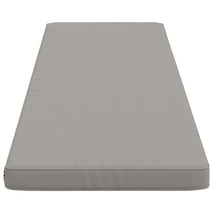 1-delig Bankkussen VUGHT 100% Polyester Grijs 180 x 50 x 5 cm