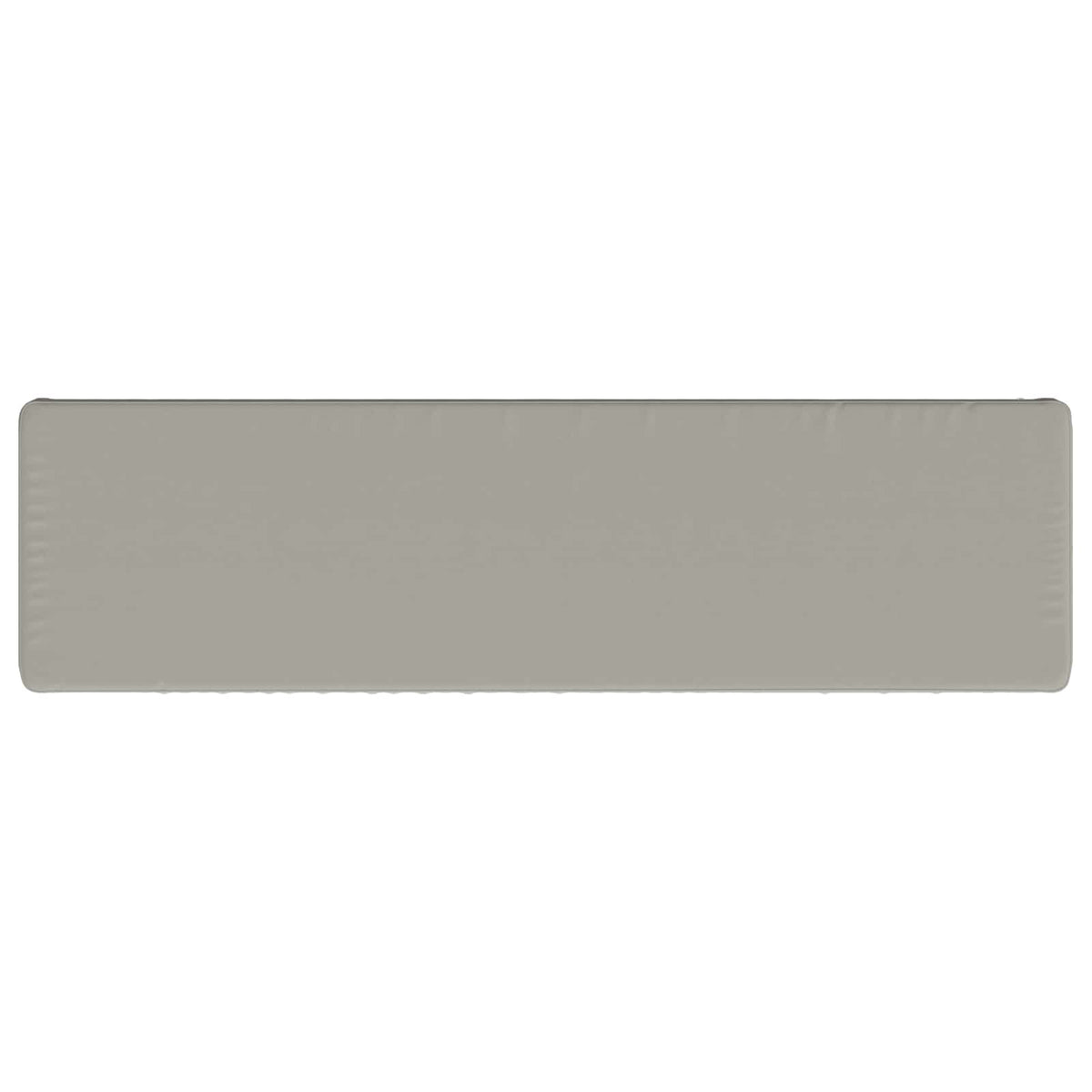 1-delig Bankkussen VUGHT 100% Polyester Grijs 180 x 50 x 5 cm