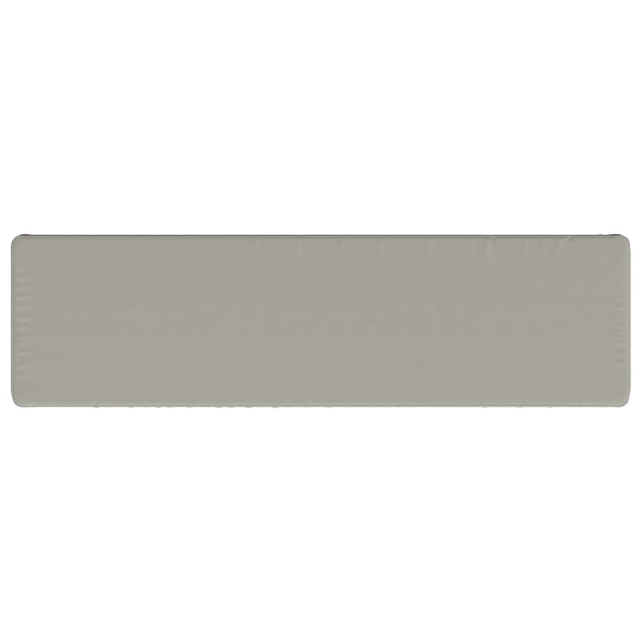 1-delig Bankkussen VUGHT 100% Polyester Grijs 180 x 50 x 5 cm
