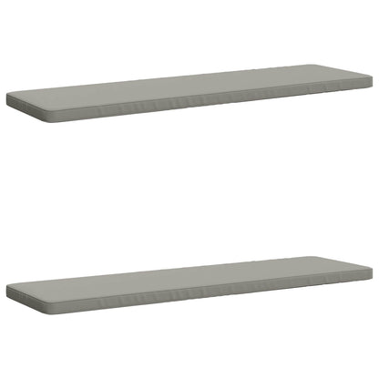 2-delige Bankkussens VUGHT 2 st 100% Polyester Grijs