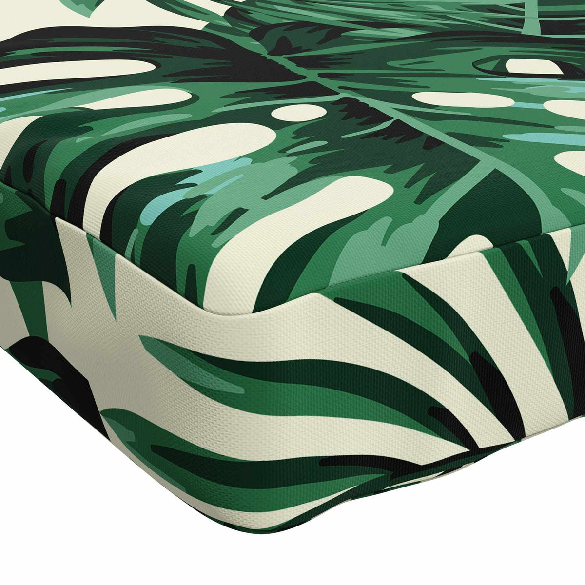 1-delig Bankkussen VUGHT 100% Polyester Bladpatroon