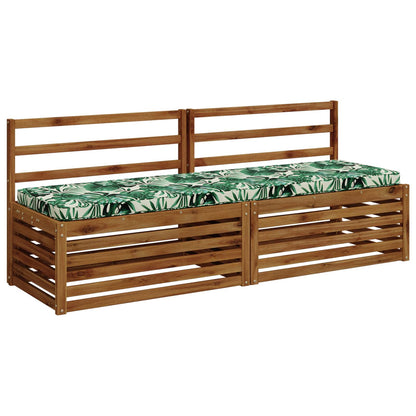1-delig Bankkussen VUGHT 100% Polyester Bladpatroon