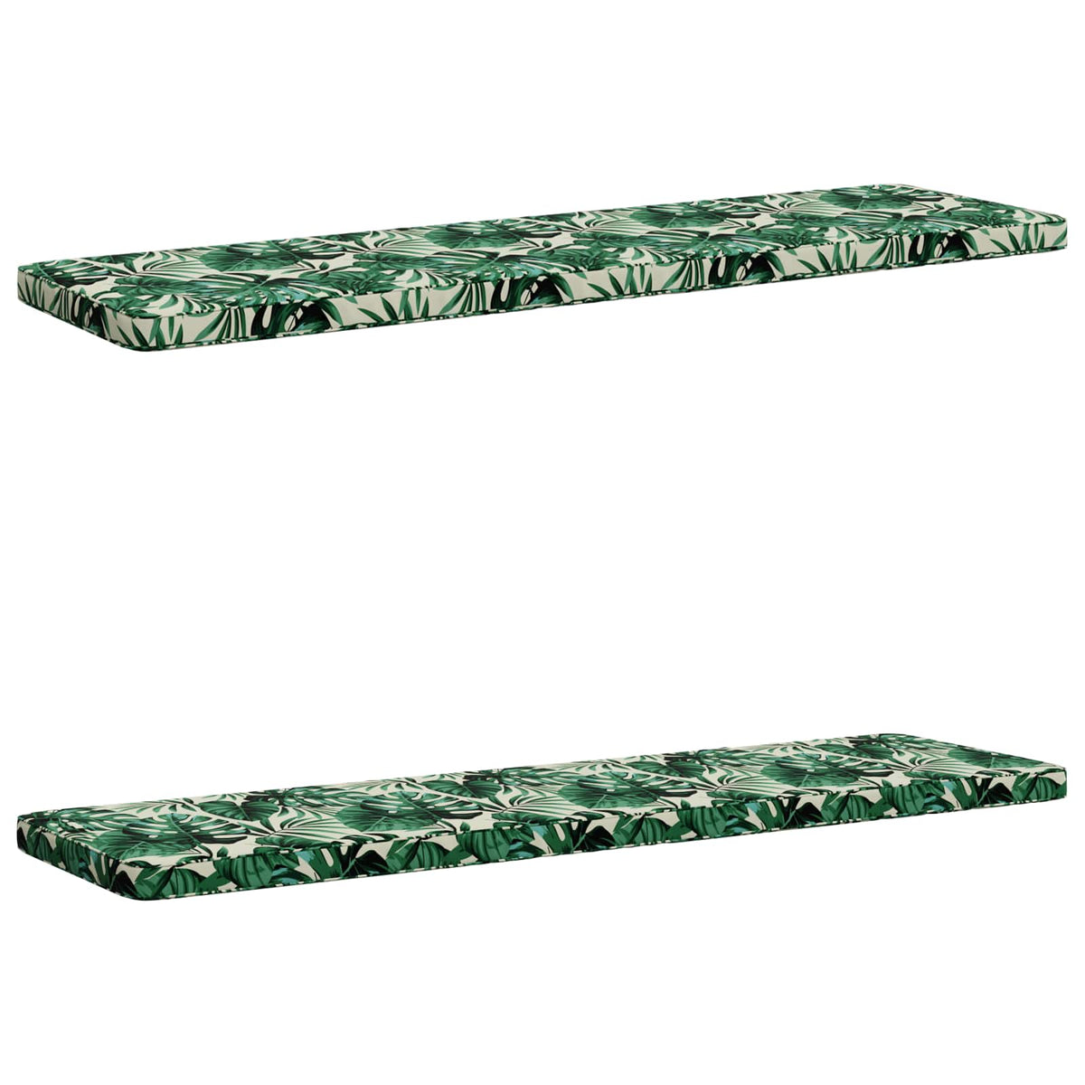 2-delige Bankkussens VUGHT 2 st 100% Polyester Bladpatroon