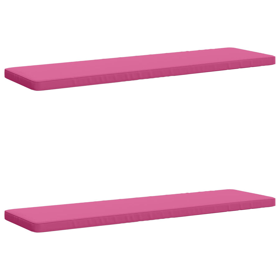 2-delige Bankkussens VUGHT 2 st 100% Polyester Roze