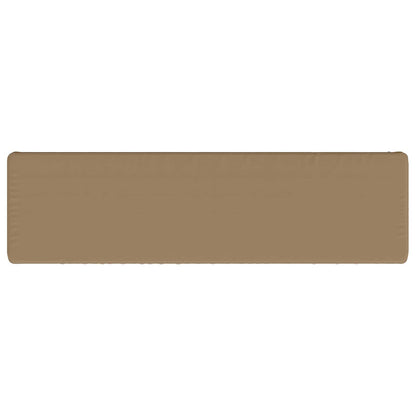 1-delig Bankkussen VUGHT 100% Polyester Taupe 180 x 50 x 5 cm