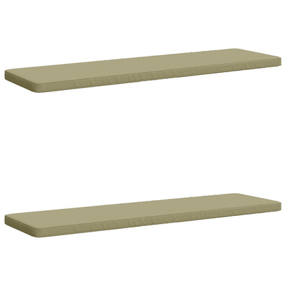 2-delige Bankkussens VUGHT 2 st 100% Polyester Lichtgroen