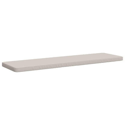 1-delig Bankkussen VUGHT 100% Polyester Wit 200 x 50 x 5 cm