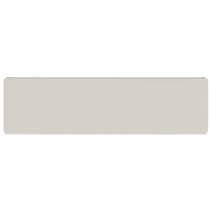 1-delig Bankkussen VUGHT 100% Polyester Wit 200 x 50 x 5 cm