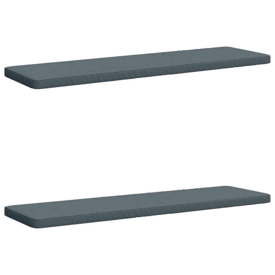 2-delige Bankkussens VUGHT 2 st 100% Polyester Blauw