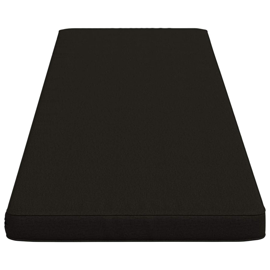 1-delig Bankkussen VUGHT 100% Polyester Zwart 200 x 50 x 5 cm