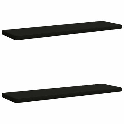 2-delige Bankkussens VUGHT 2 st 100% Polyester Zwart