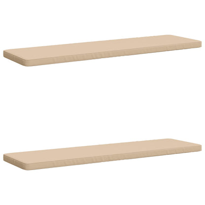 2-delige Bankkussens VUGHT 2 st 100% Polyester Crèmekleurig