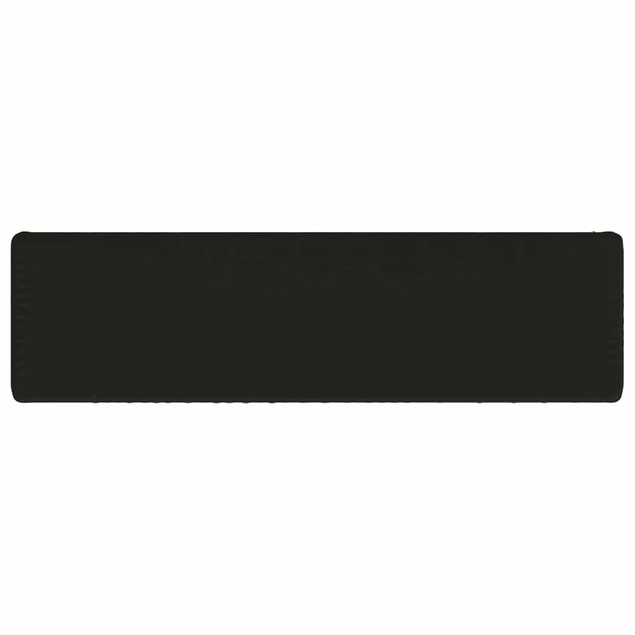 1-delig Bankkussen VUGHT 100% Polyester Zwart 200 x 50 x 5 cm