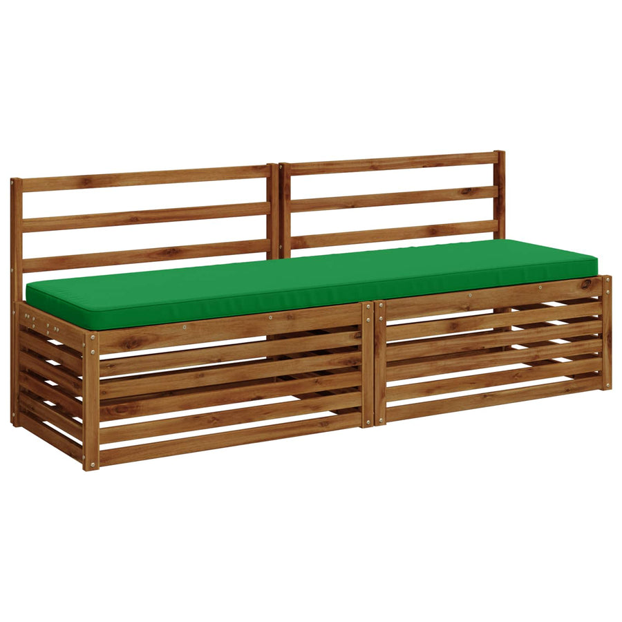 2-delige Bankkussens VUGHT 2 st 100% Polyester Groen