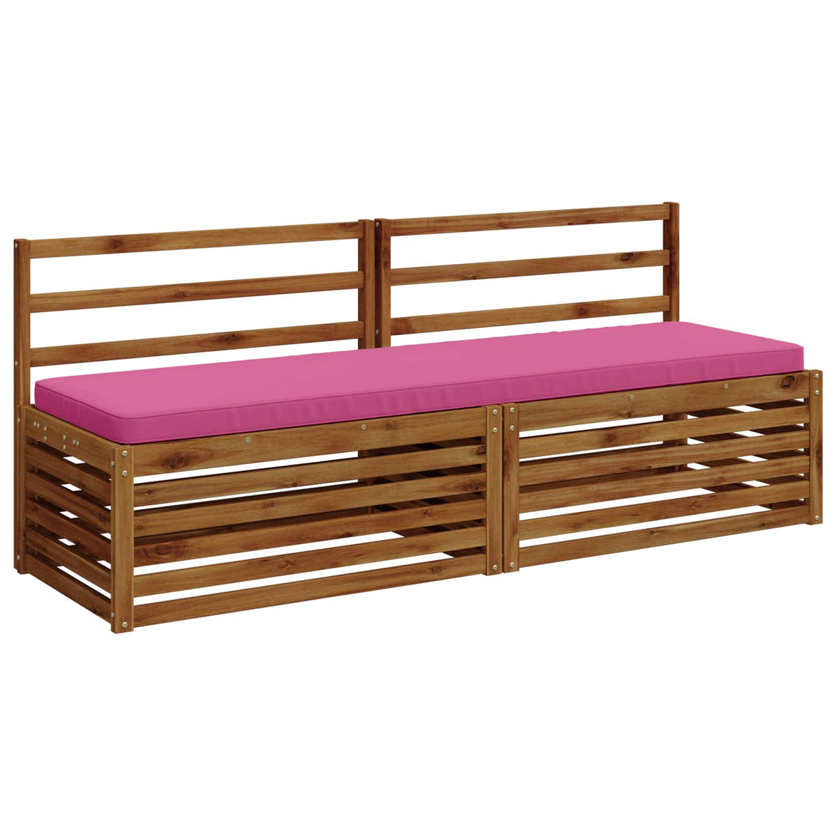 2-delige Bankkussens VUGHT 2 st 100% Polyester Roze