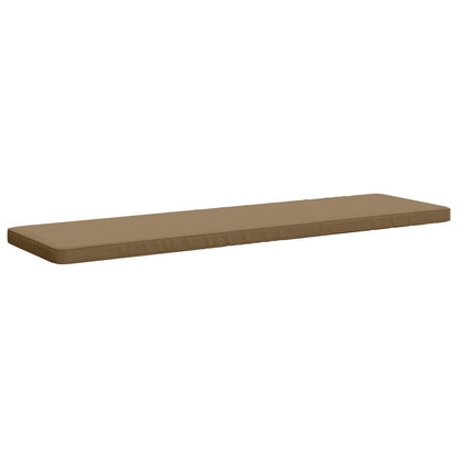 1-delig Bankkussen VUGHT 100% Polyester Taupe 200 x 50 x 5 cm