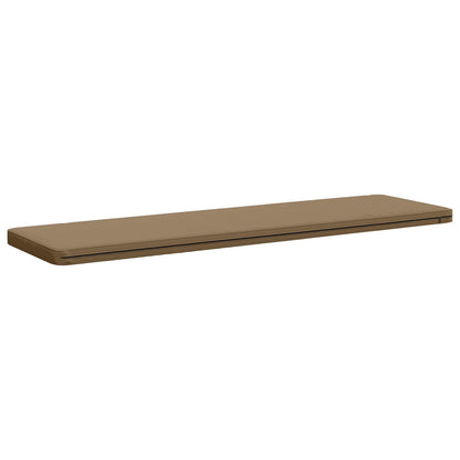 1-delig Bankkussen VUGHT 100% Polyester Taupe 200 x 50 x 5 cm