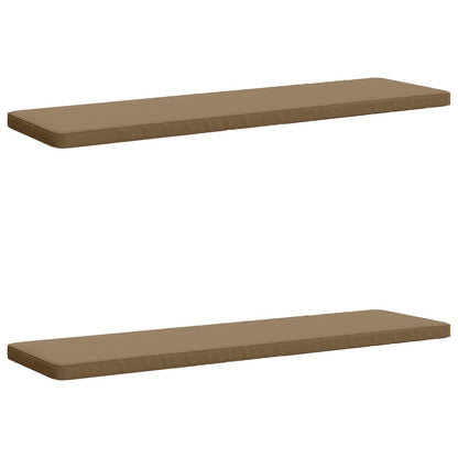 2-delige Bankkussens VUGHT 2 st 100% Polyester Taupe