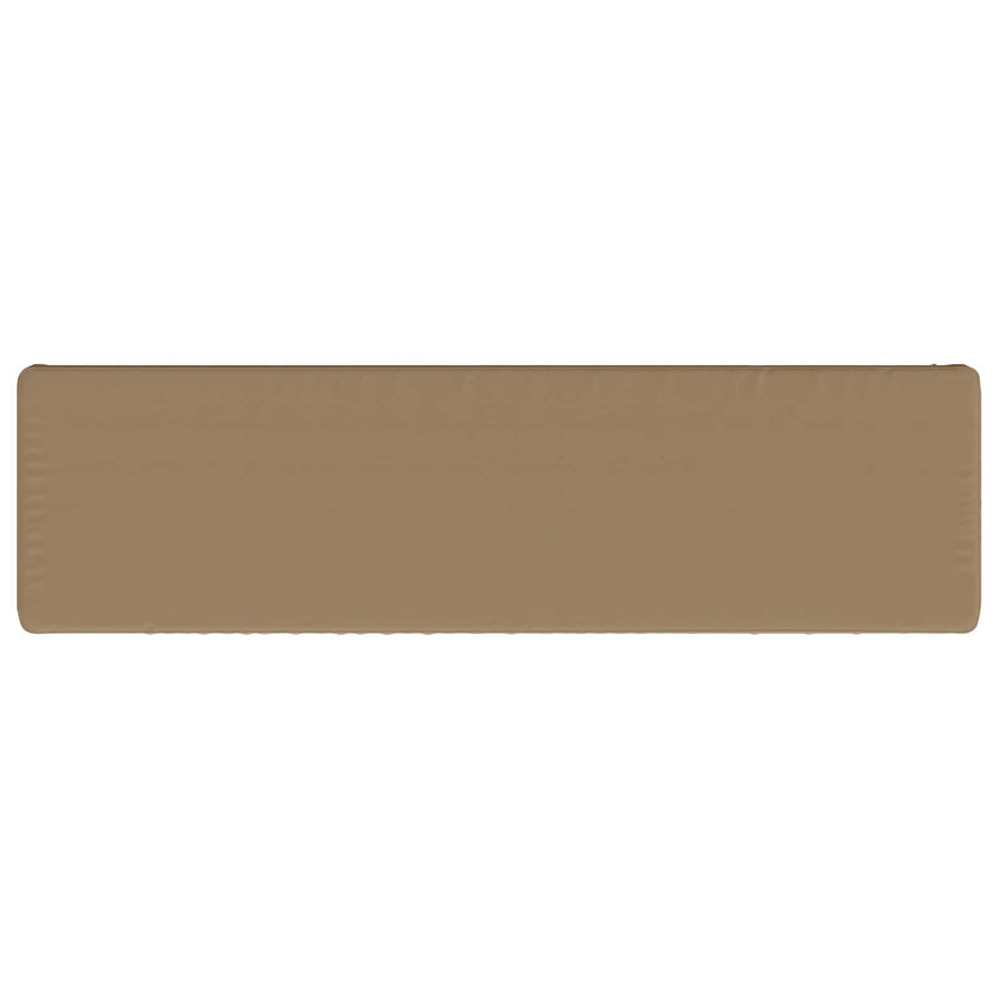2-delige Bankkussens VUGHT 2 st 100% Polyester Taupe