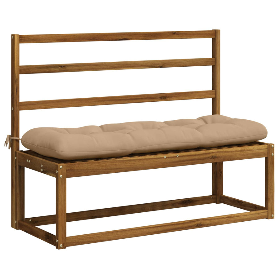 Bankkussen VIANEN 100% Polyester Zand 100 x 40 x 12 cm