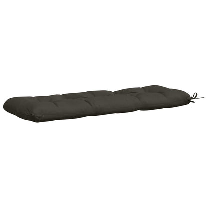Bankkussen VIANEN 100% Polyester Antraciet 100 x 40 x 12 cm