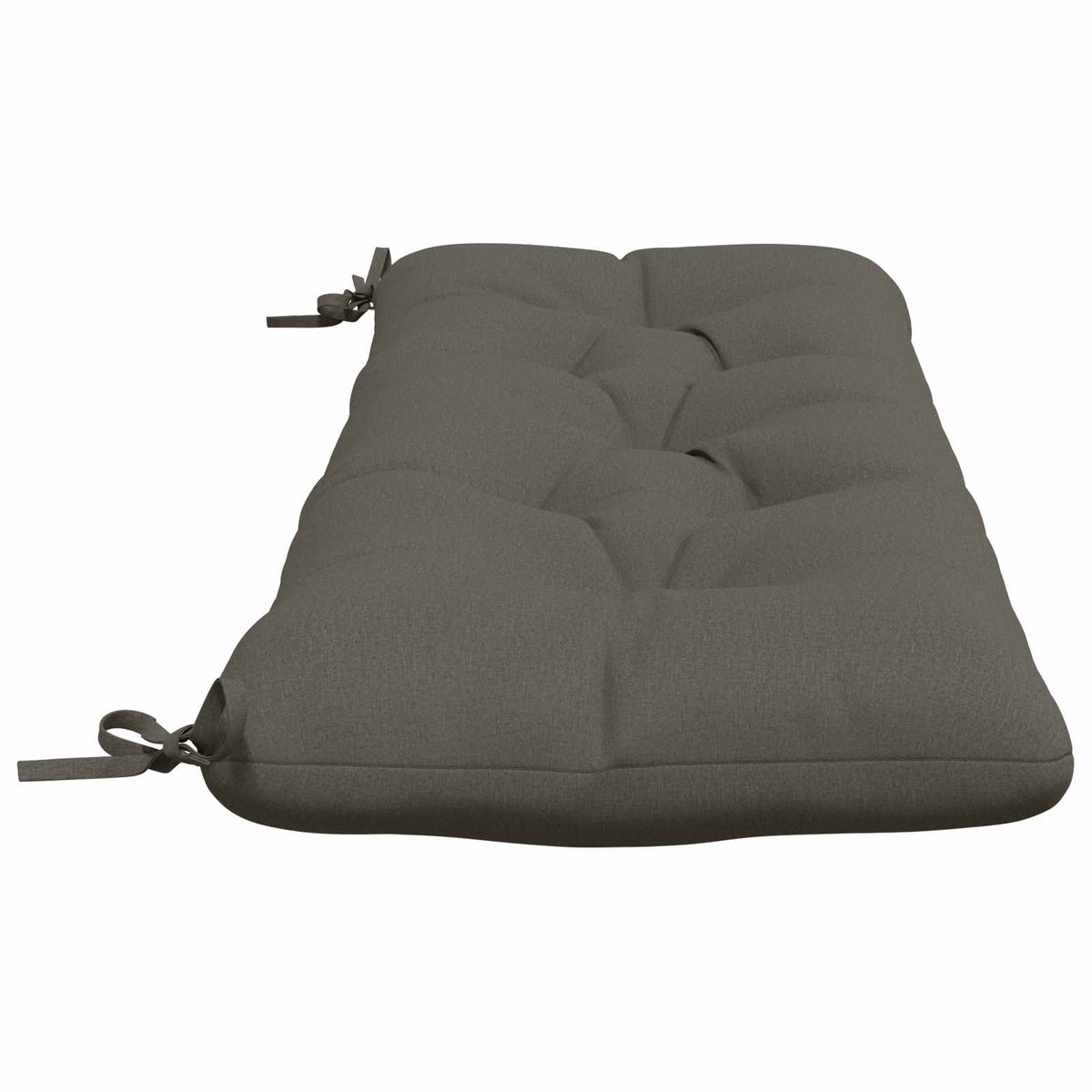Bankkussen VIANEN 100% Polyester Grijs 100 x 40 x 12 cm