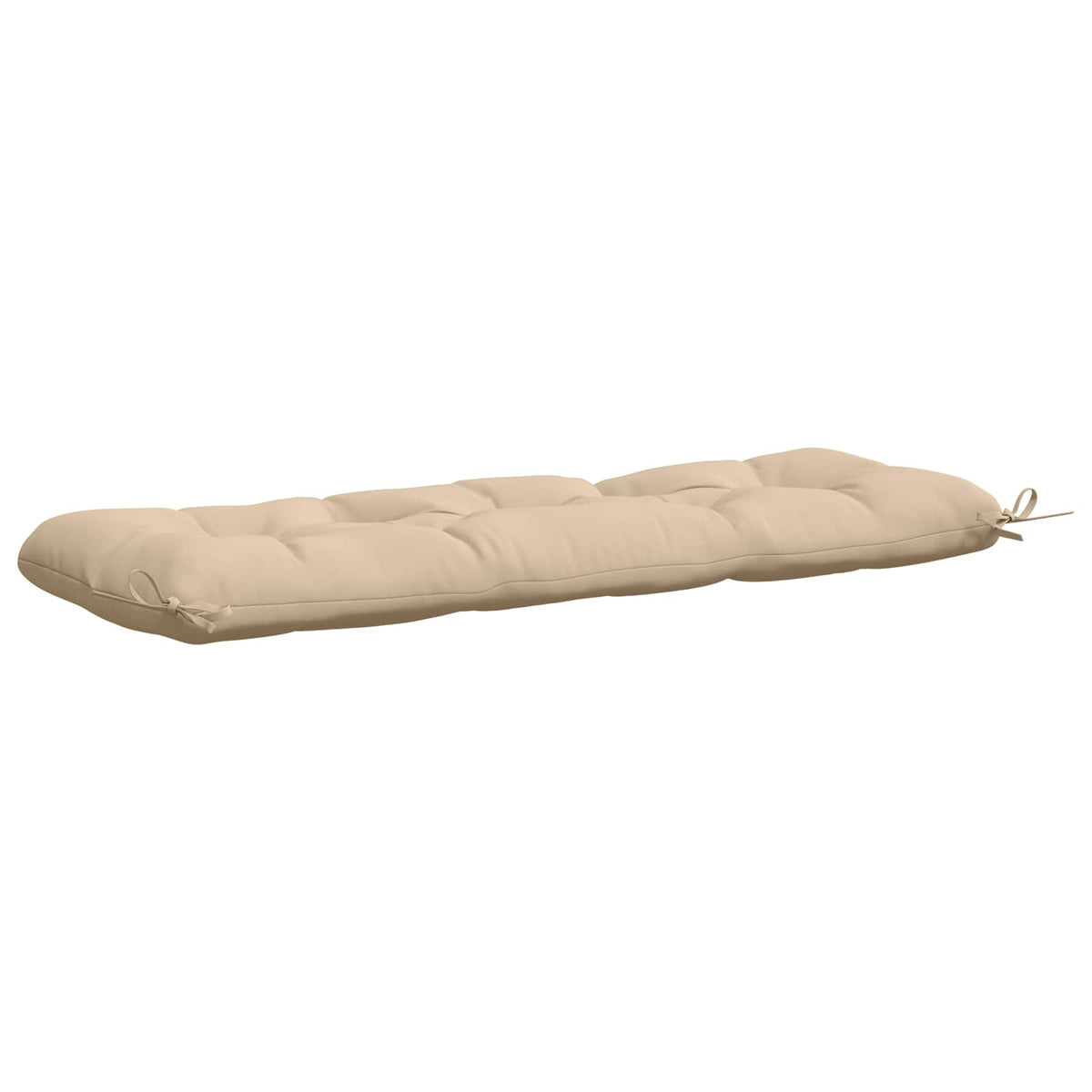 2-delige Bankkussens VIANEN 100% Polyester Crèmekleurig