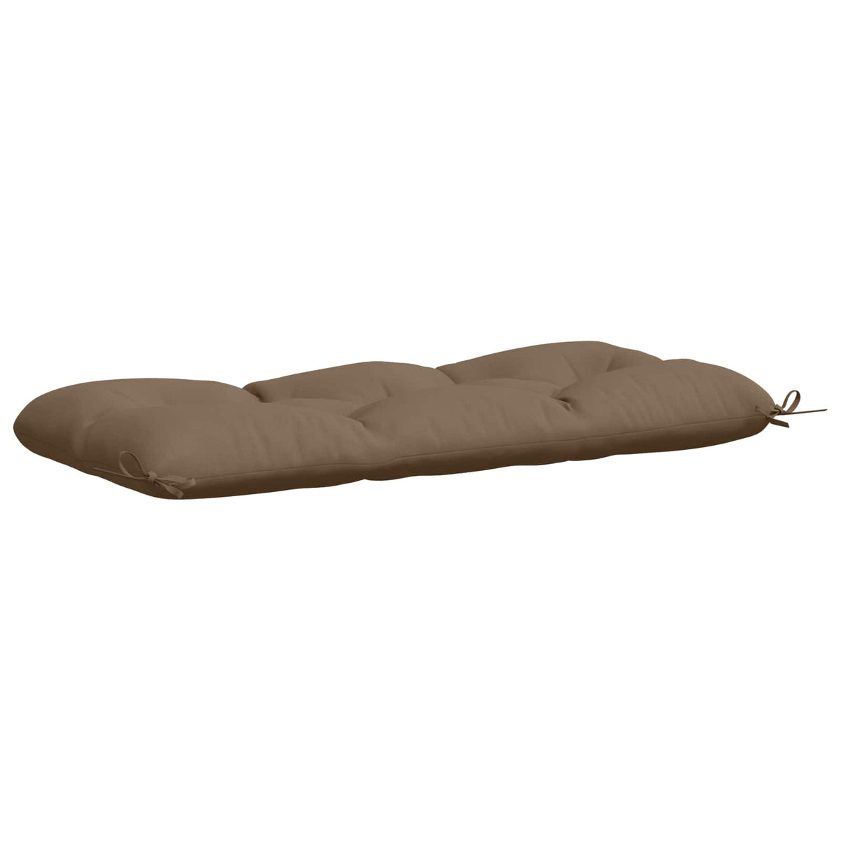 Bankkussen VIANEN 100% Polyester Taupe 100 x 50 x 12 cm
