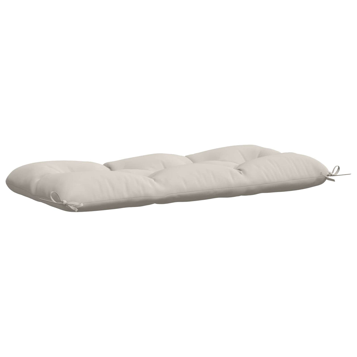 2-delige Bankkussens VIANEN 100% Polyester Wit 100 x 50 x 12 cm