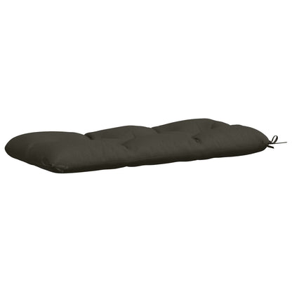 Bankkussen VIANEN 100% Polyester Antraciet 100 x 50 x 12 cm