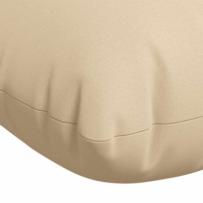 2-delige Bankkussens VIANEN 100% Polyester Crèmekleurig