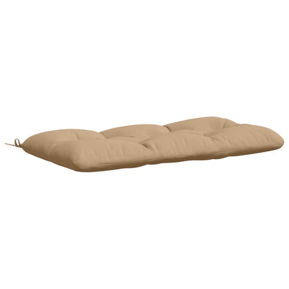 Bankkussen VIANEN 100% Polyester Zand 100 x 60 x 12 cm