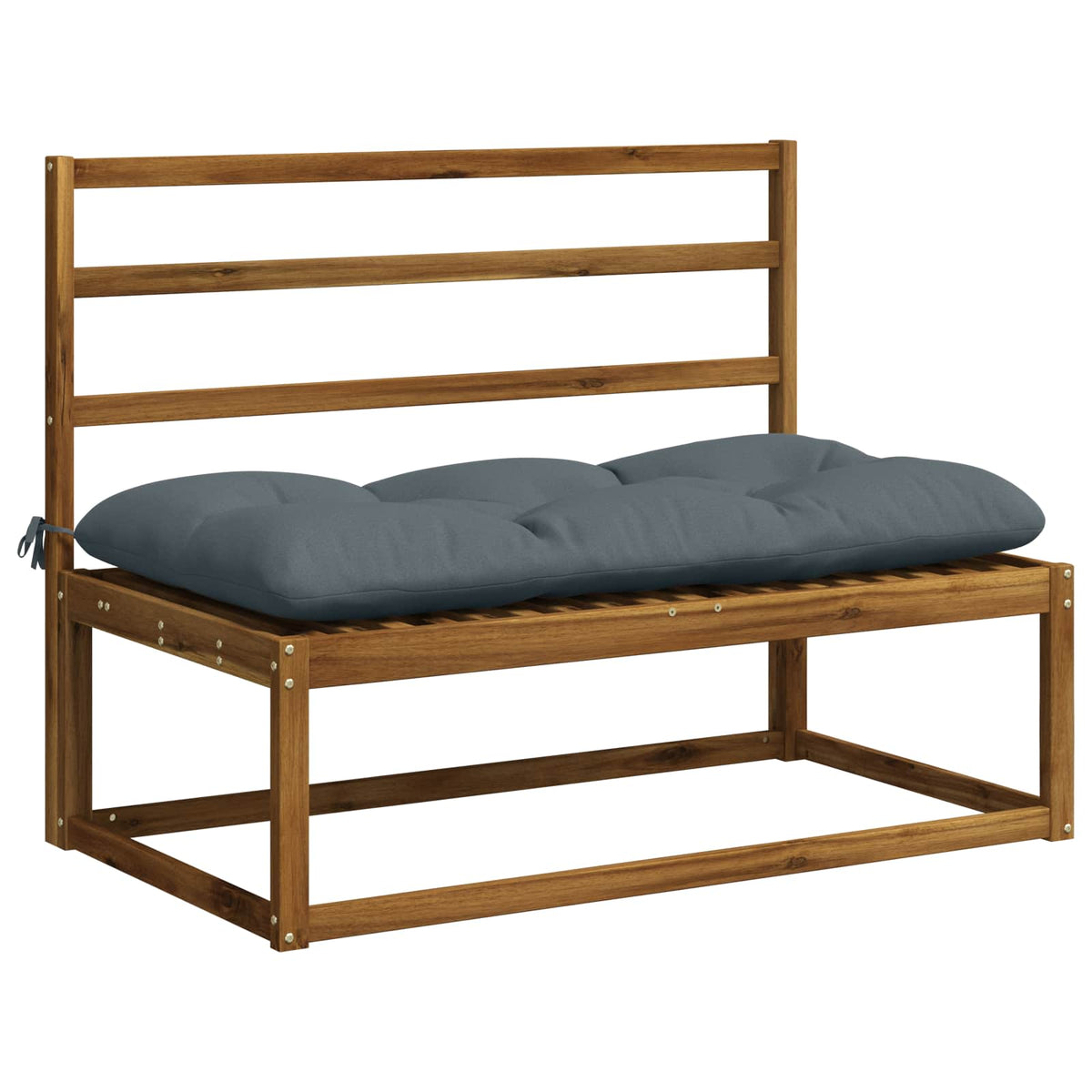 Bankkussen VIANEN 100% Polyester Blauw 100 x 60 x 12 cm