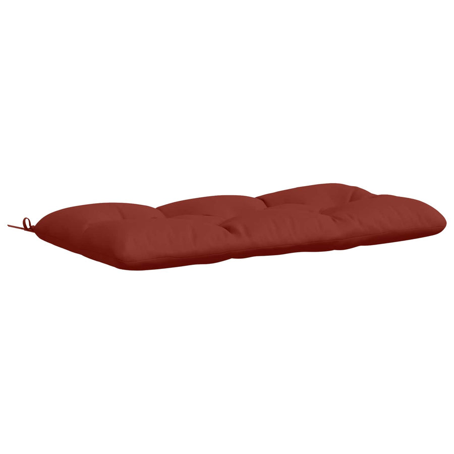 Bankkussen VIANEN 100% Polyester Rood 100 x 60 x 12 cm